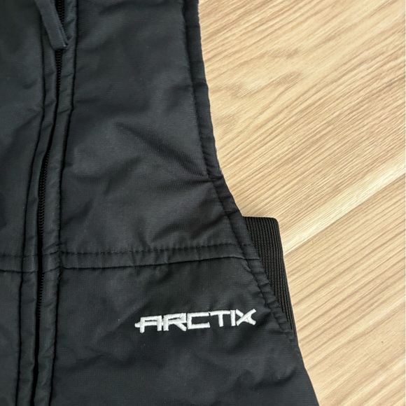Arctix Kids Ski Snow Pants Bib Overalls 24 months Insulated Black EUC - Picture 2 of 4